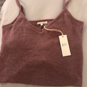Z supply cotton textured tank top